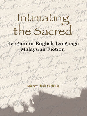 cover image of Intimating the Sacred